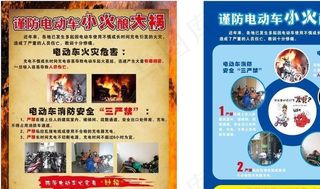 电动车火灾安全图片