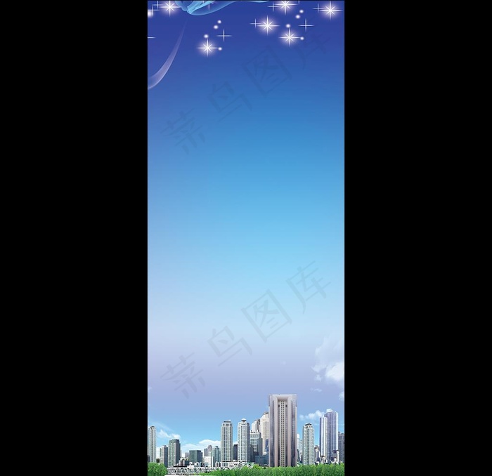 展架背景图片psd模版下载