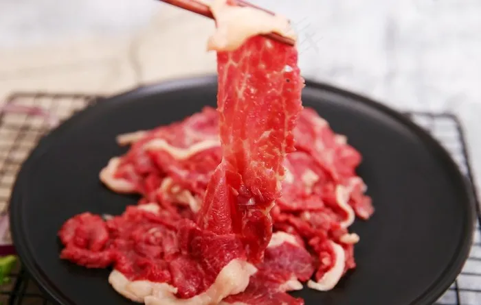 牛肉片图片