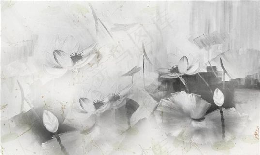 水墨背景墙图片