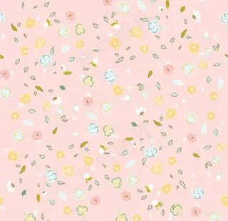小清新碎花背景图案图片