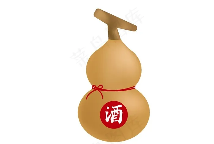 酒葫芦图片ai矢量模版下载