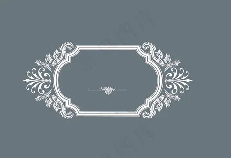 欧美大气花纹图片