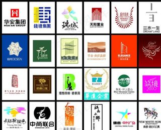 地产项目标志集合图片