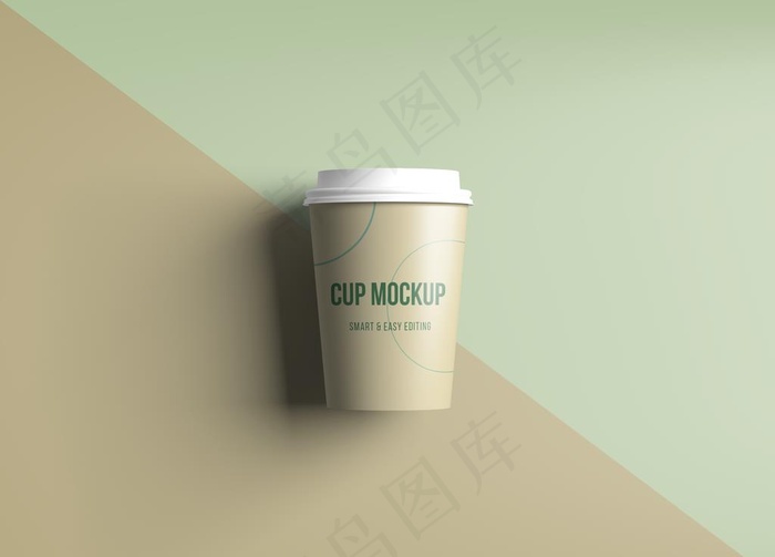 咖啡纸杯样机图片