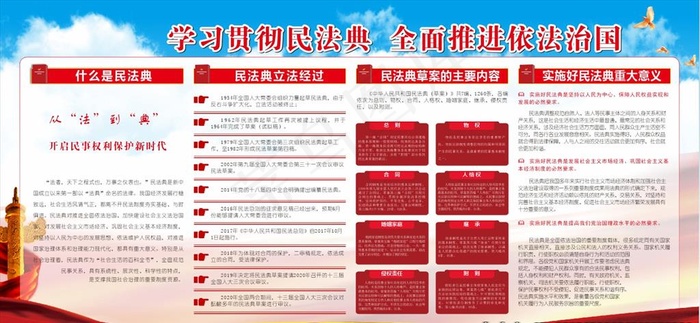 民法典图片(210X297)cdr矢量模版下载