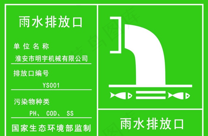 雨水排放口图片