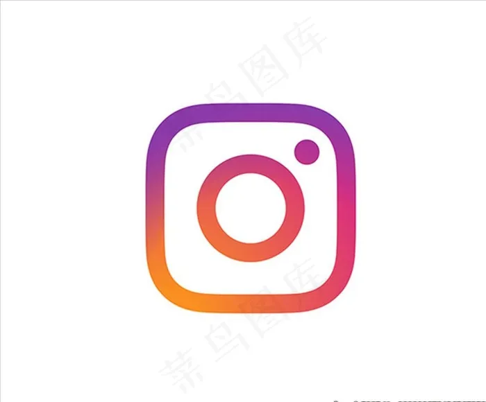 instagram图标图片ai矢量模版下载