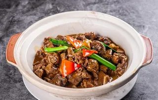 风味稻香焖鹅图片