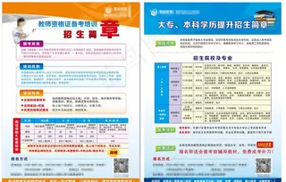 教师资格证备考培训招生简章图片