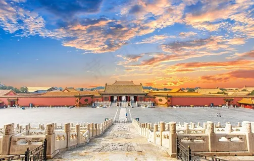 北京大气故宫夕阳紫禁城摄影图片 北京大气故宫夕阳紫禁城摄影图片