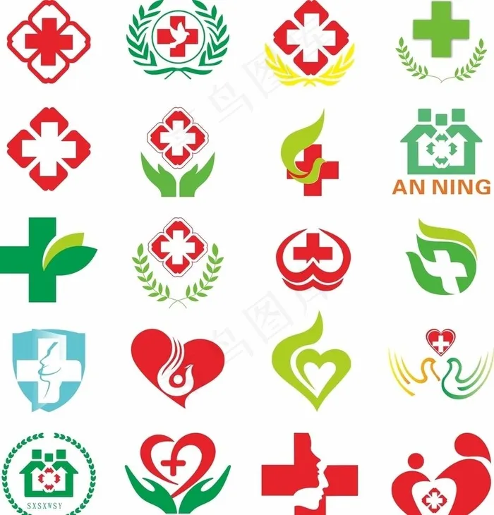 医院标识logo图片
