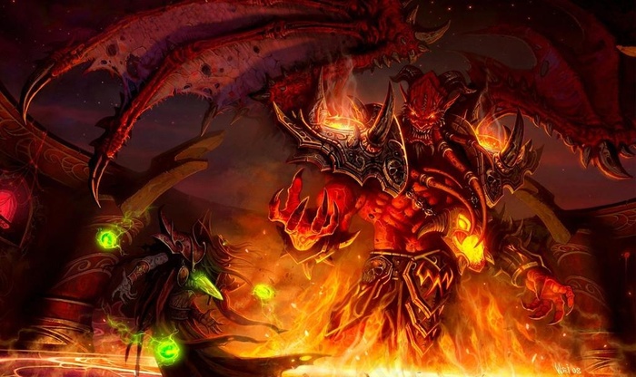 魔兽世界 原画图片