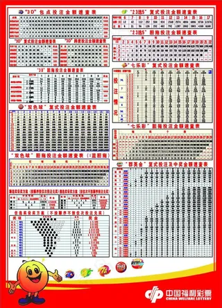 *投注速查表图片