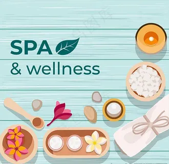 写实风的spa美容海报背景图片