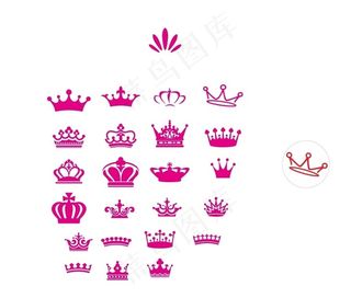 皇冠 LOGO 矢量图 女皇冠图片