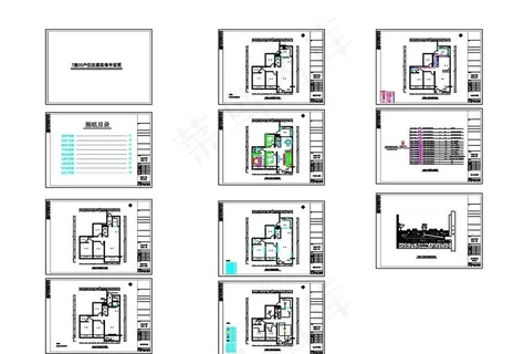 小区装修平面图图片