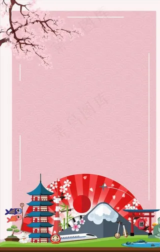 日式风格背景图片