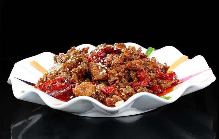 麻辣兔丁图片