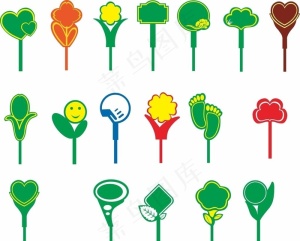 花草牌图片