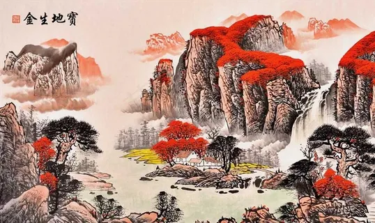 中式背景墙图片