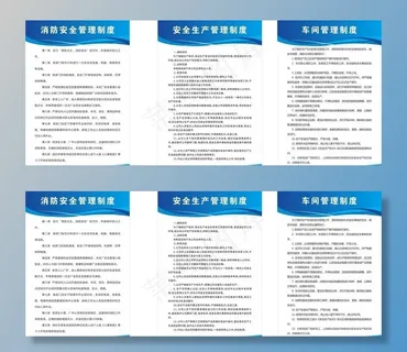 车间管理制度 消防管理制度图片