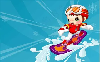 儿童卡通运动图片