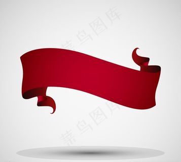 丝带条幅矢量图片
