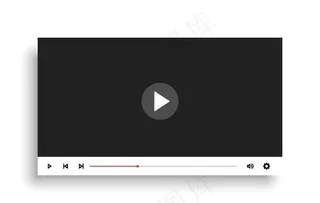 视频播放器模板图片