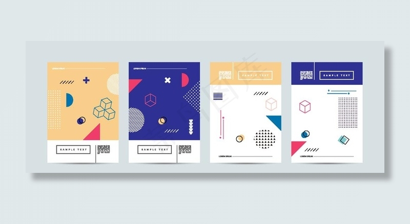 抽象书籍封面图片