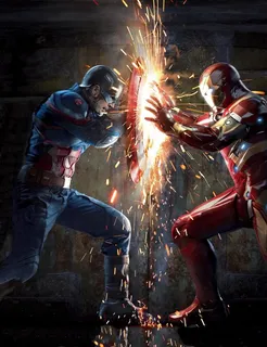 美国队长钢铁侠海报图片