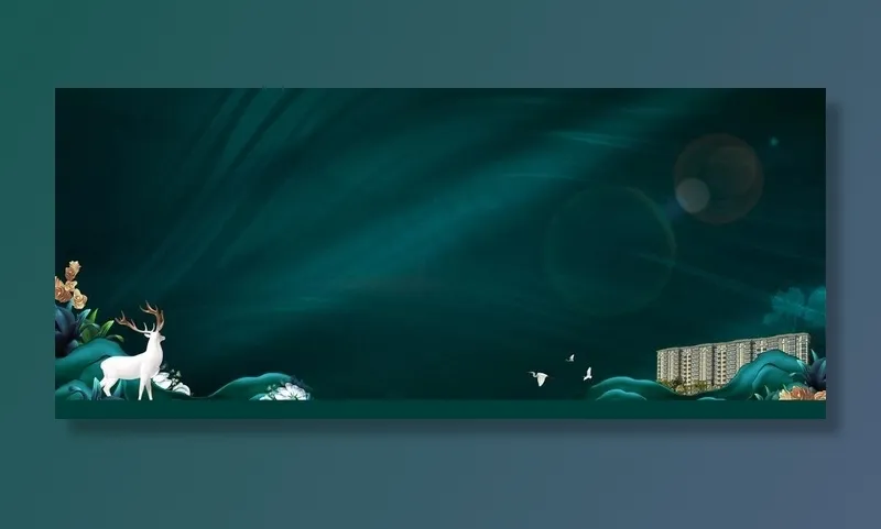 地产主画面图片(2436X1125(DPI:150))psd模版下载