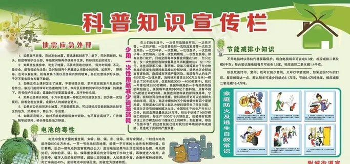 科普知识宣传自救常识图片 科普知识宣传自救常识图片