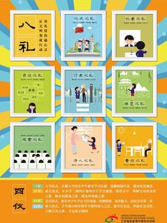 八礼四仪图片