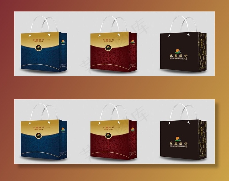 高档纸手提袋图片