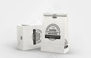袋子样机效果图图片