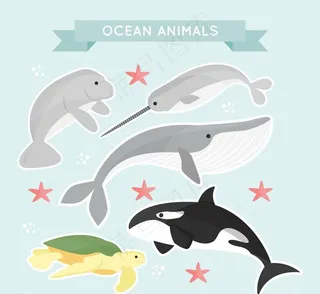创意海洋动物图片