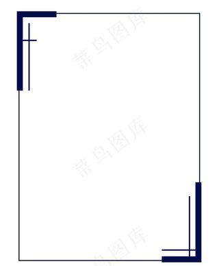 简约几何边框图片