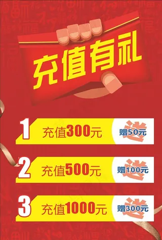 充值有礼图片