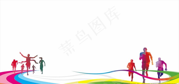 马拉松比赛图片cdr矢量模版下载