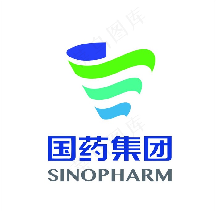国药集团logo图片cdr矢量模版下载