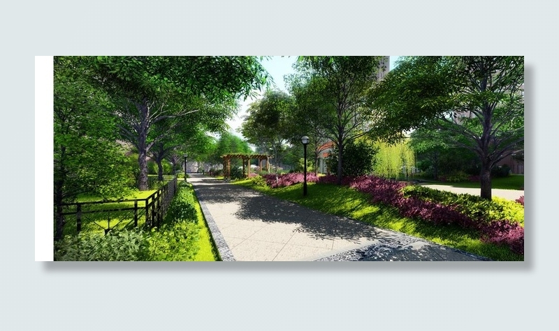 小区效果图图片