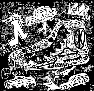 涂鸦鞋子图片 涂鸦鞋子图片