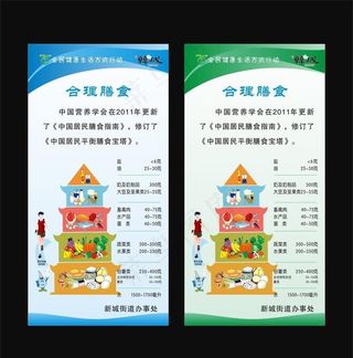 合理膳食图片