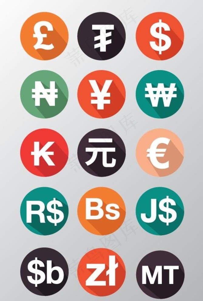 金钱符号图片
