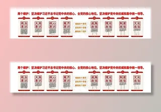 四个自信四个意识图片