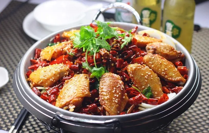 干锅鸡翅图片