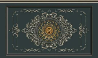 新中式背景墙图片