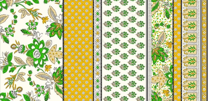 数码印花  定位  竖条图片