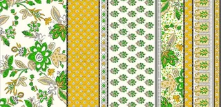 数码印花  定位  竖条图片